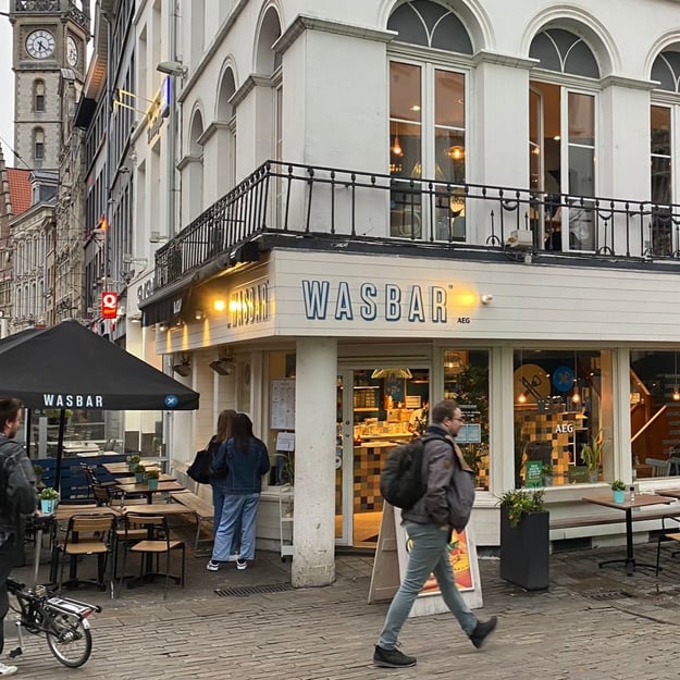 Top 5 Laundromats in Gent Wasbar Korenmarkt