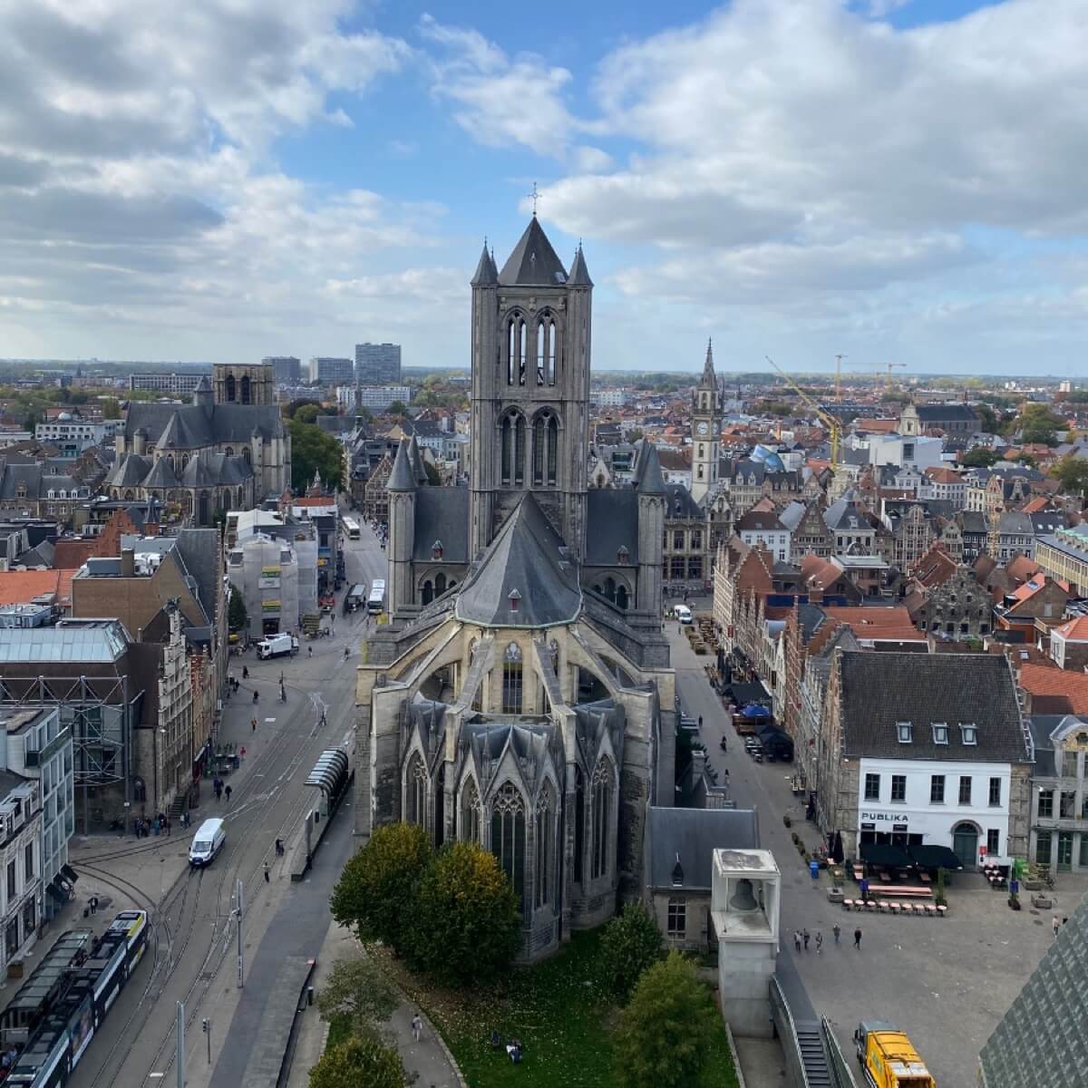 View From the Belfort in Gent