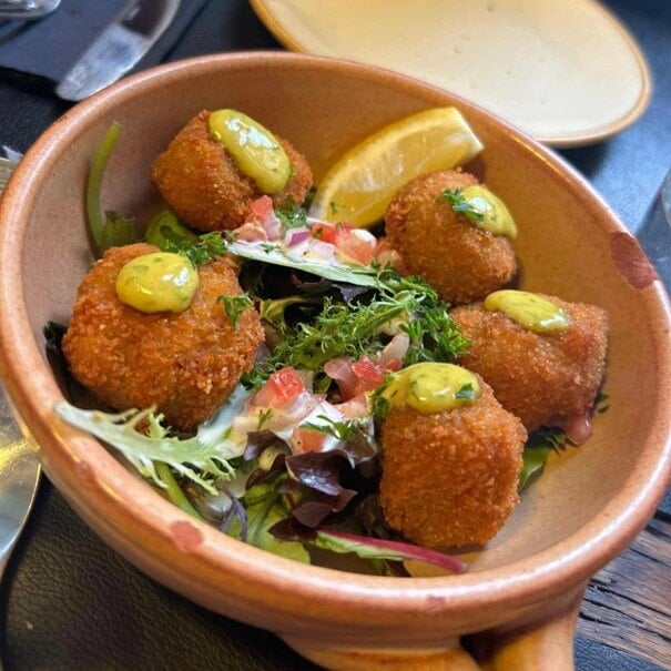 The Iberico croquettes