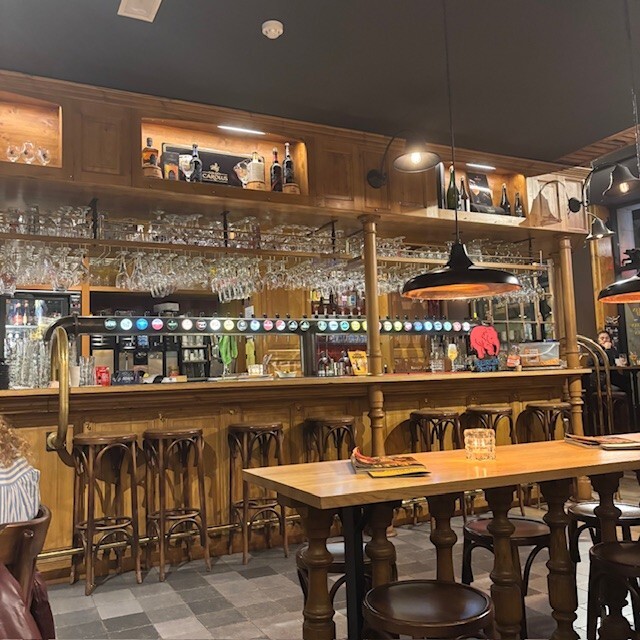 A pub with all the Belgian beers on tap